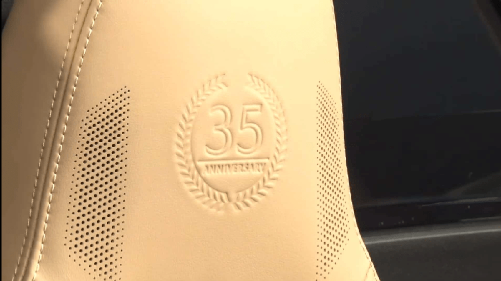 MX5 35th Anniversary Special Edition Embroidered Headrests